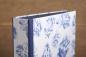 Preview: Ring binder with angel motif, blue and white